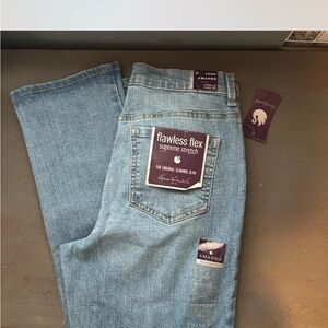 Gloria Vanderbilt Supreme Stretch Straight Leg Jeans - Light Blue slimming jeans